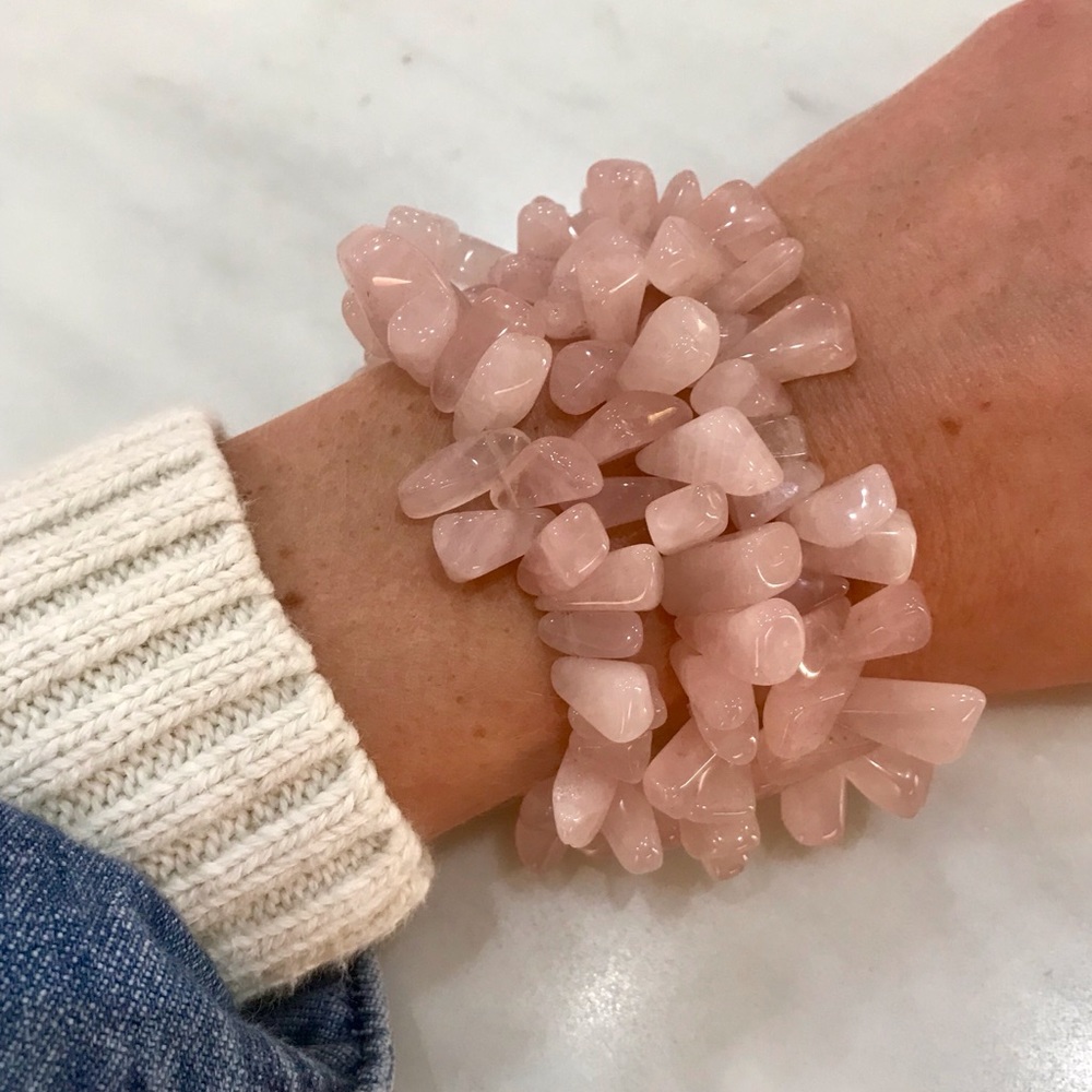 Pink Quartz Bracelet